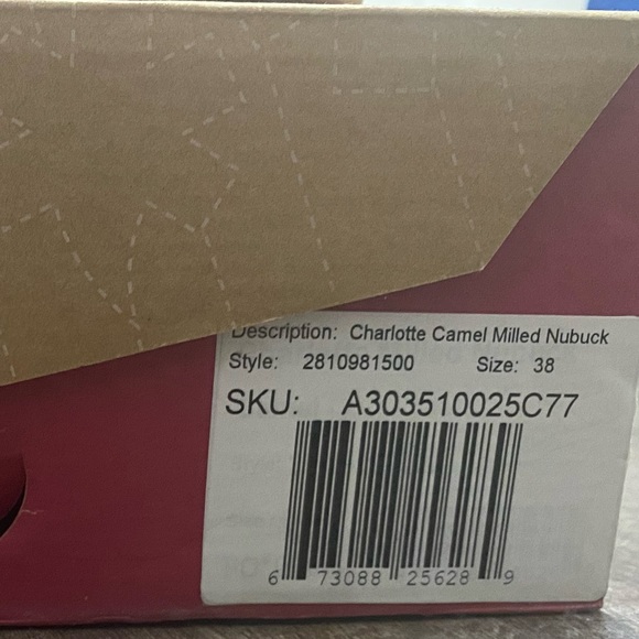 Dansko Charlotte Camel Milled Nubuck - Picture 7 of 7